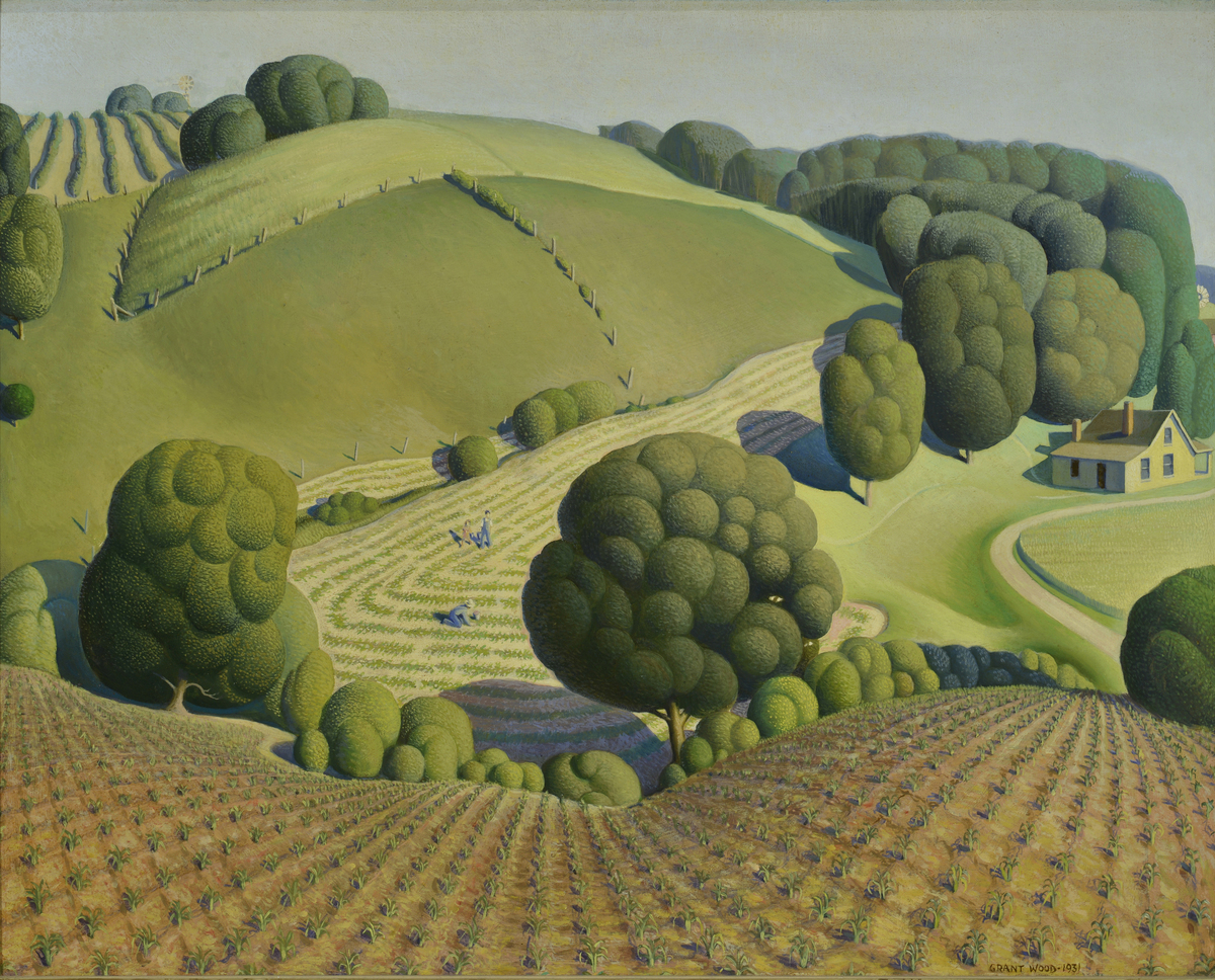 Grant Wood Famous Paintings